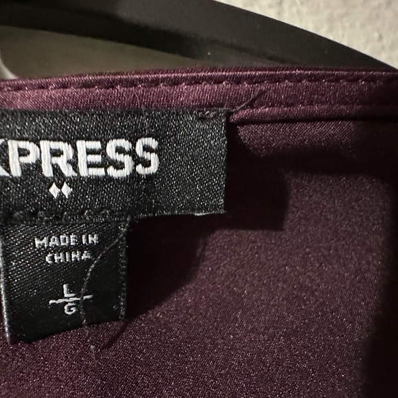 Express Burgundy Camisole - Picture 3 of 3